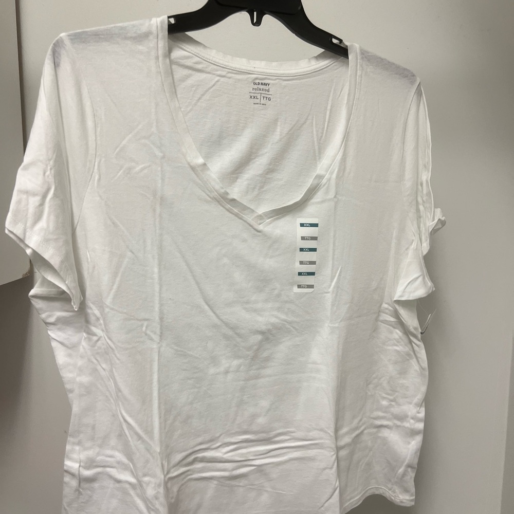 Old Navy White Short Sleeve T-Shirt